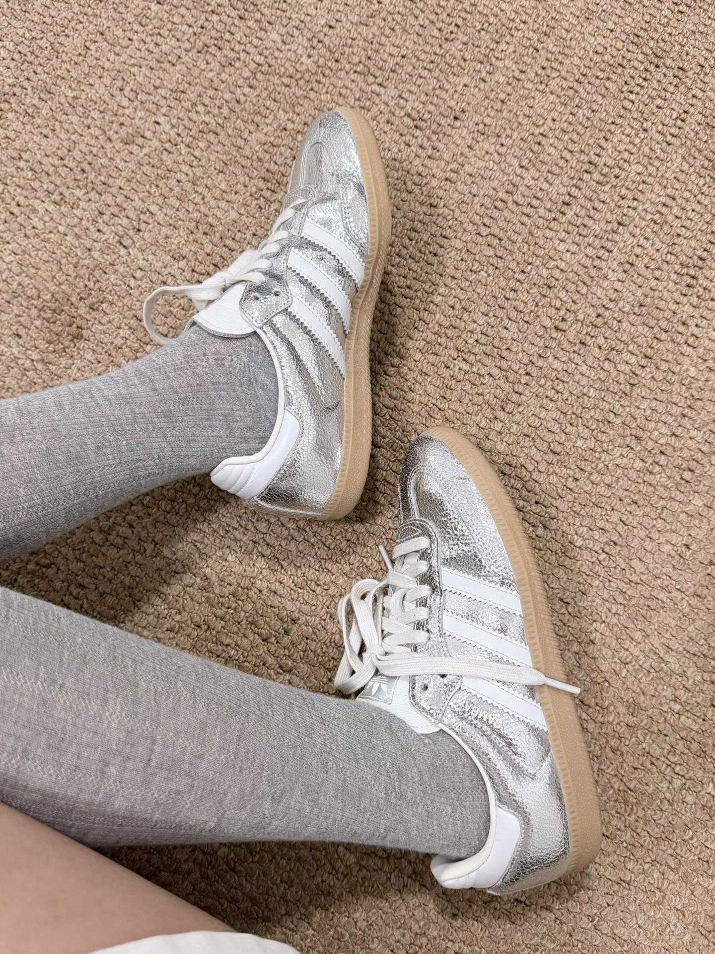 爆裂银色Samba也太闪了吧✨